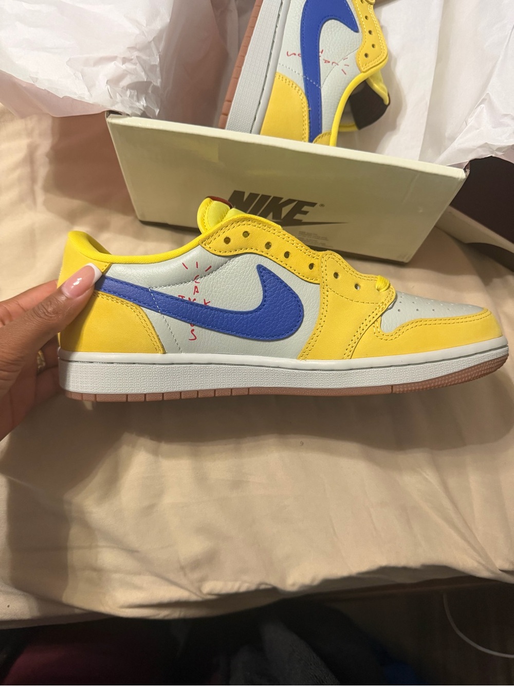 Womens Air Jordan 1 Travis Scott’s